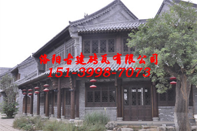 仿古青砖建筑